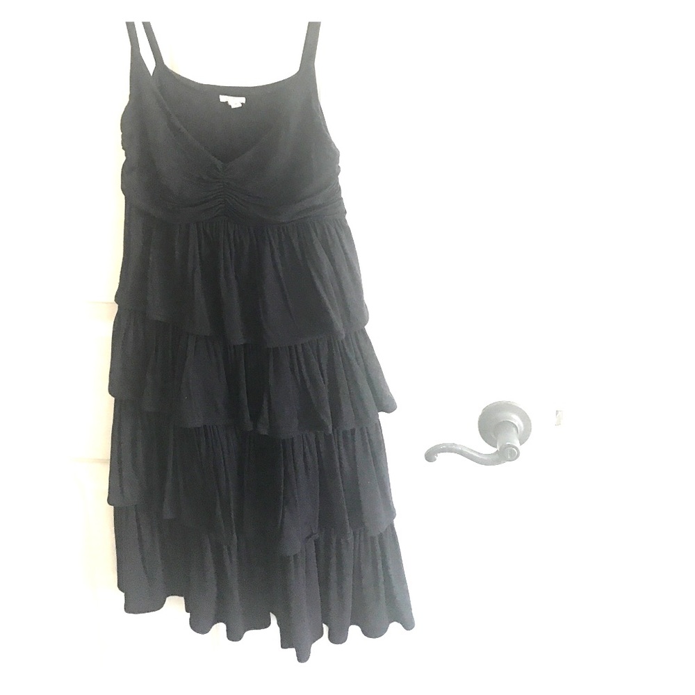 Ruffled tier dress